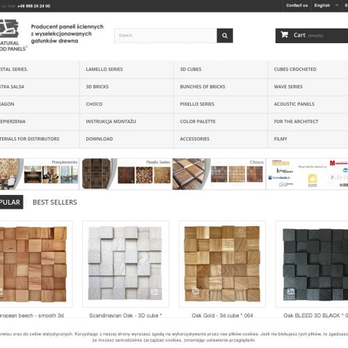 Panele drewniane dekordia