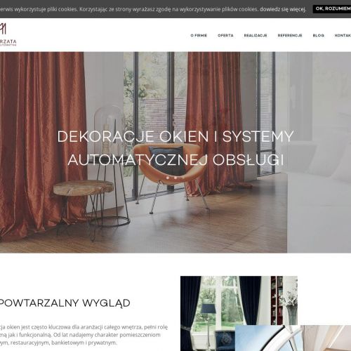 Zasłony hotelowe w Poznaniu