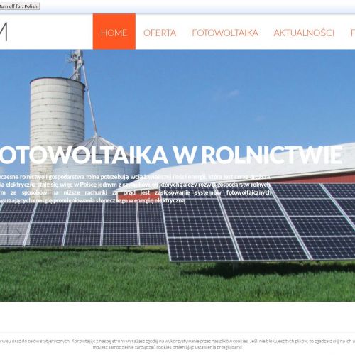 Kraków - producent konstrukcji fotowoltaicznych