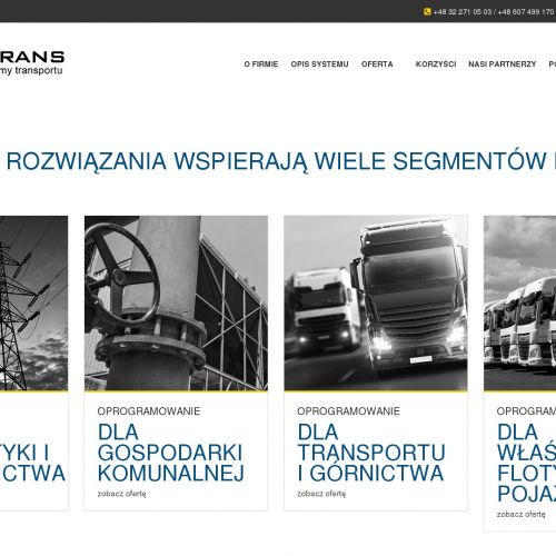 Wdrażanie oprogramowania dla firm transportowych