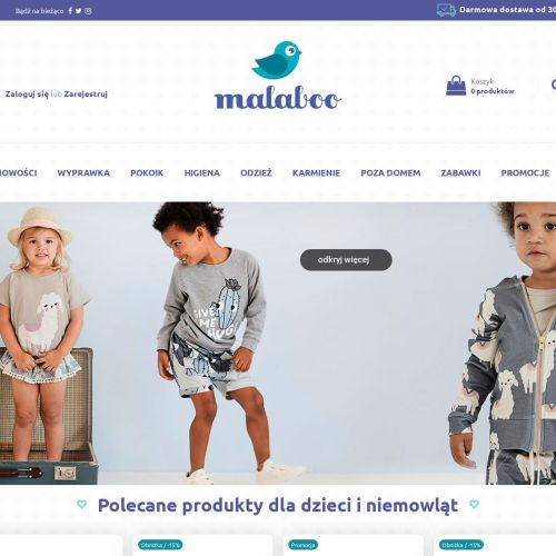 Prześcieradła dla niemowląt sklep