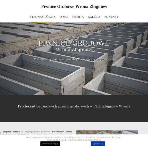 Gotowe grobowce betonowe