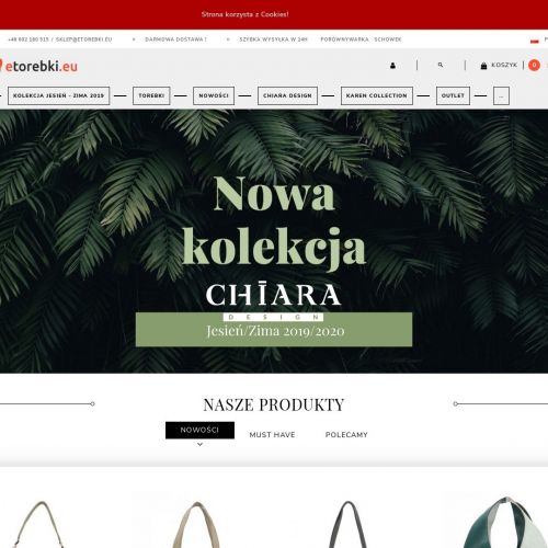 Torebki na łańcuszku