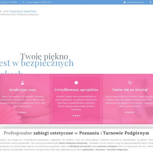 Poznań - likwidacja zmarszczek tarnowo podgórne