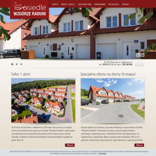 Dom na sprzedaż w straszynie deweloper w Gdyni