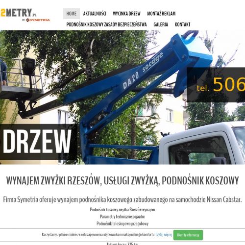 Wynajem podnośnika teleskopowego w Rzeszowie