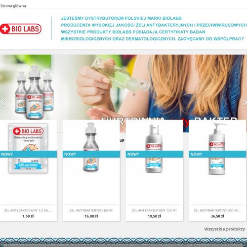 Środki bakteriobójcze do dezynfekcji