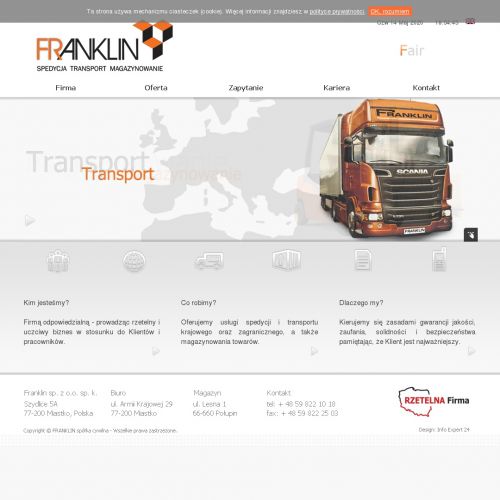 Krajowy transport towarów specjalistycznych