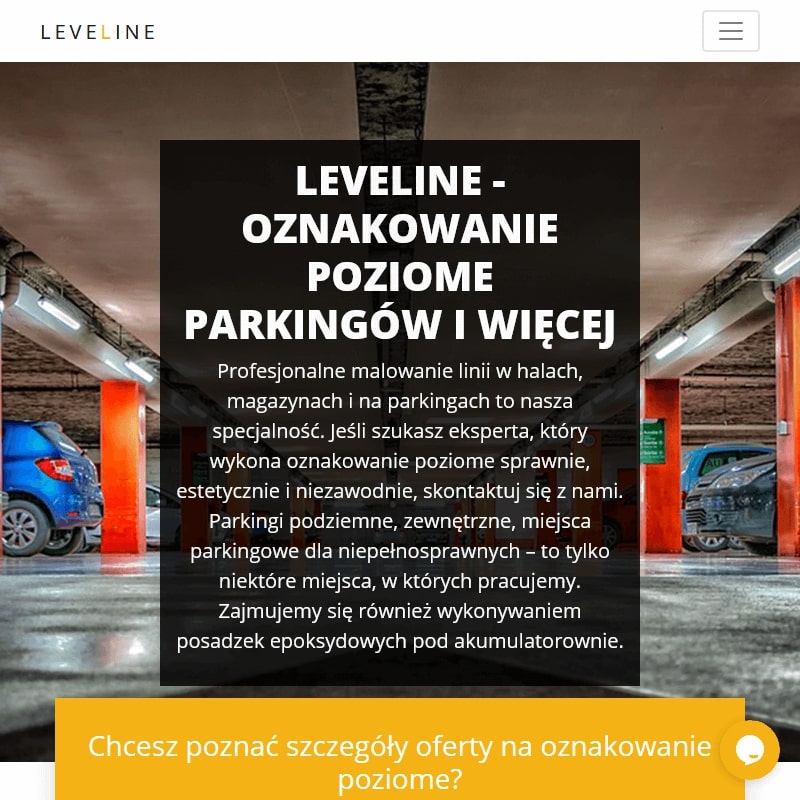 Oznakowanie poziome magazynu