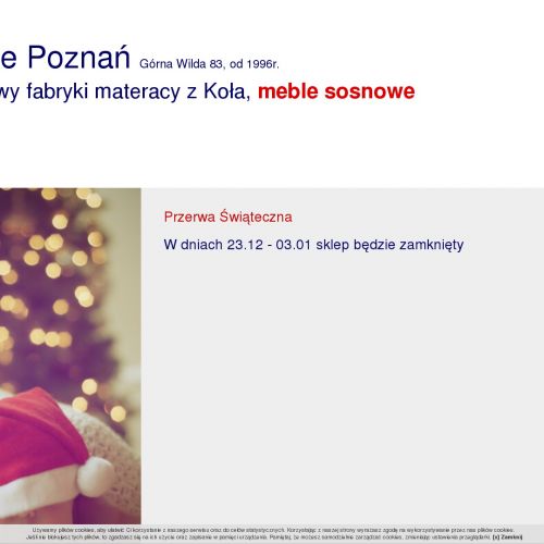 Materac lateksowy w Poznaniu