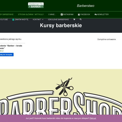 Wrocław - kurs barberski online