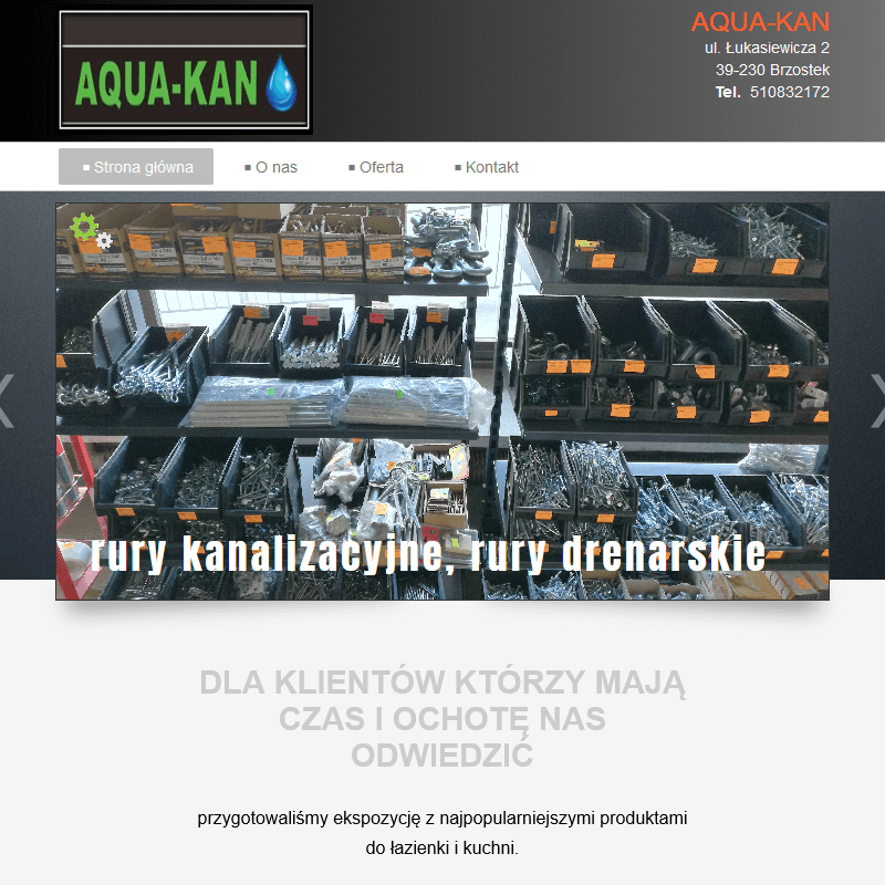 Armatura sanitarna sklep - Brzostek