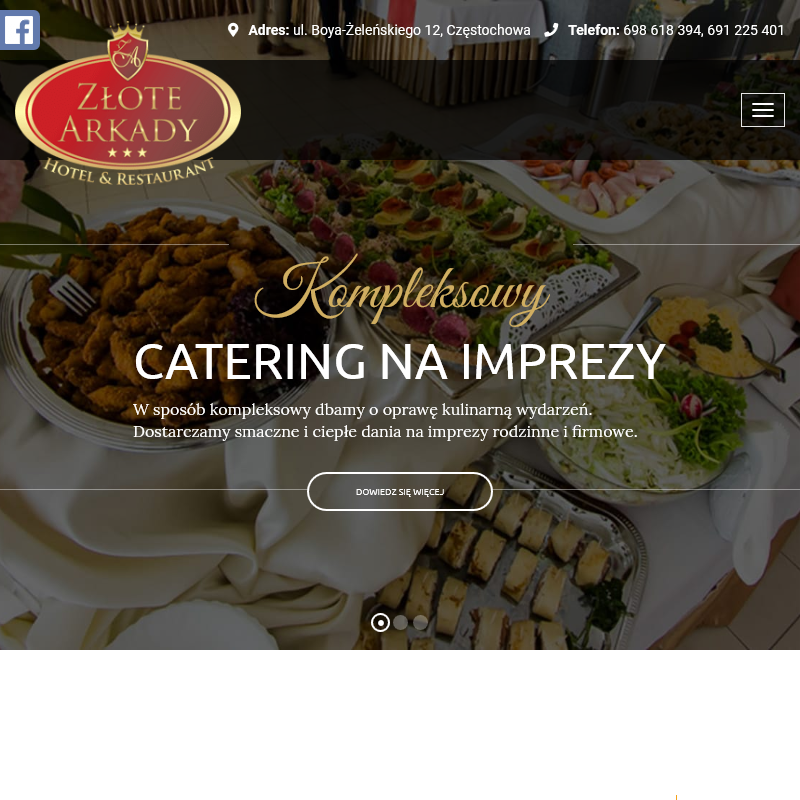 Catering na wesele śląsk w Częstochowie