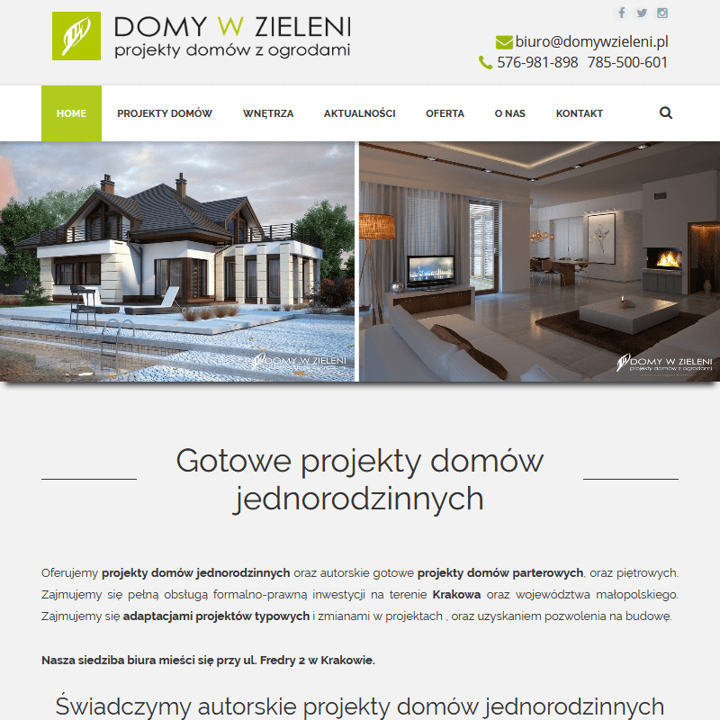 Gotowe projekty domów łódź - Białystok