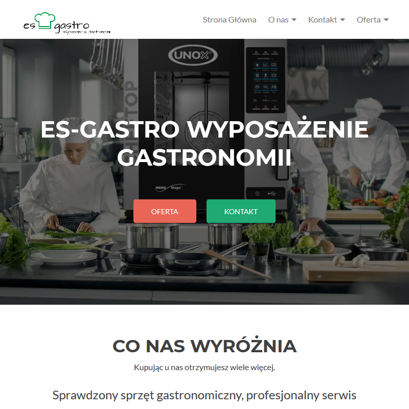 Mała gastronomia wyposażenie