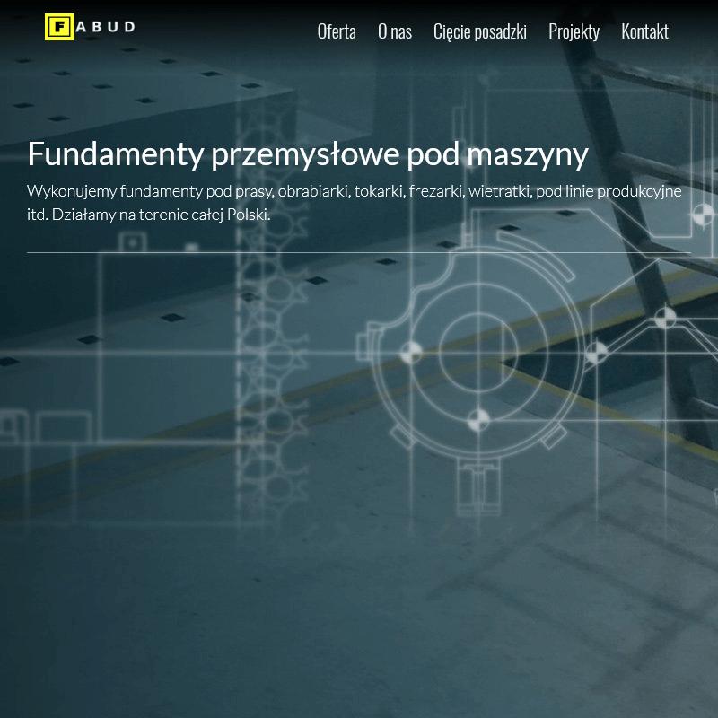 Fundamenty pod maszyny