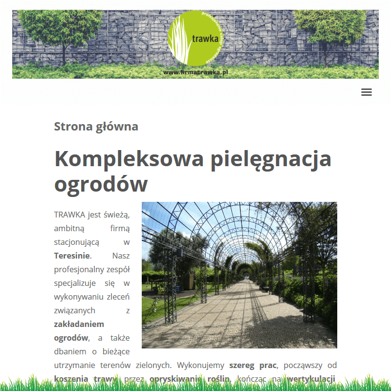 Pielęgnacja ogrodów teresin - Sochaczew