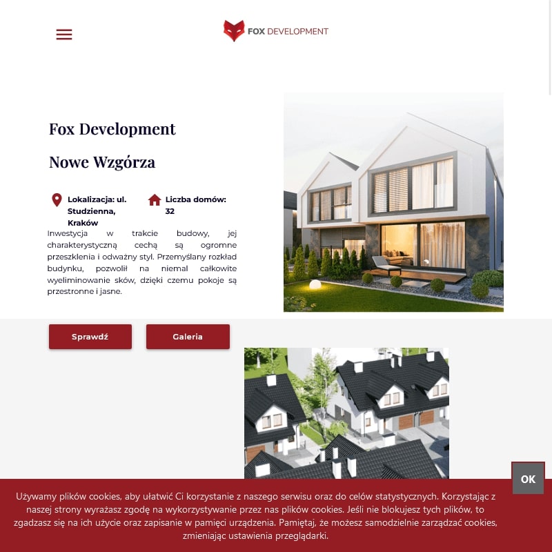 Domy wzgórza krzesławickie w Krakowie