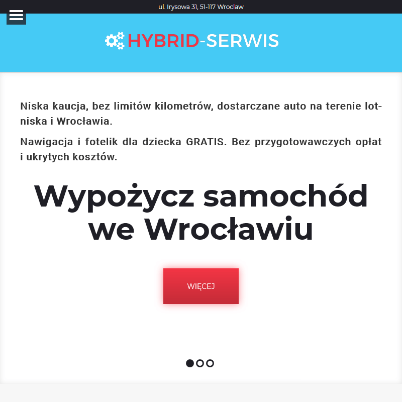 Tanio wypożyczalnia pojazdów - Wrocław