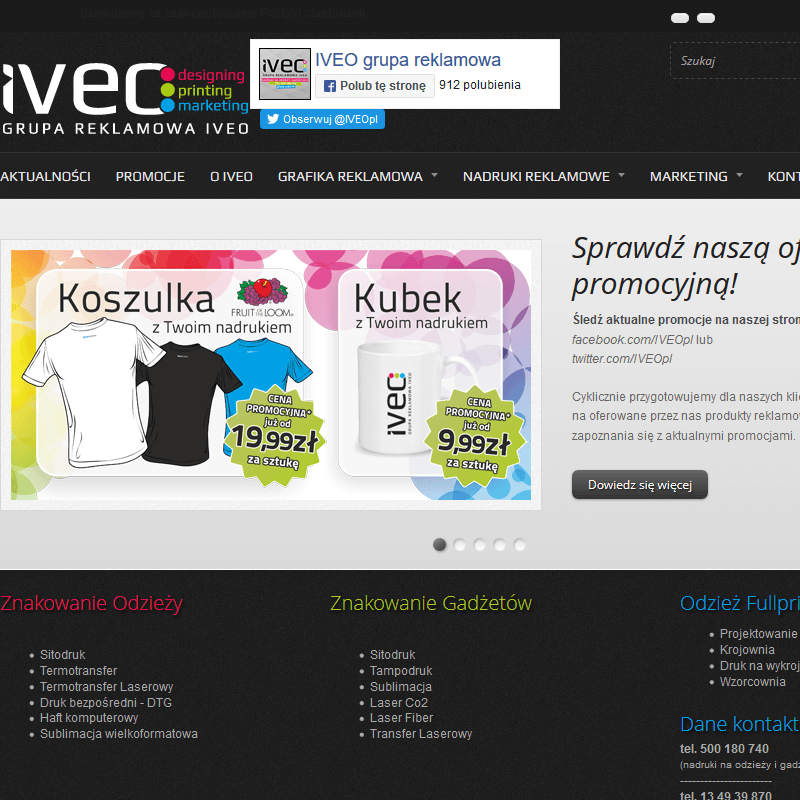 Jasło - kubki firmowe z nadrukiem