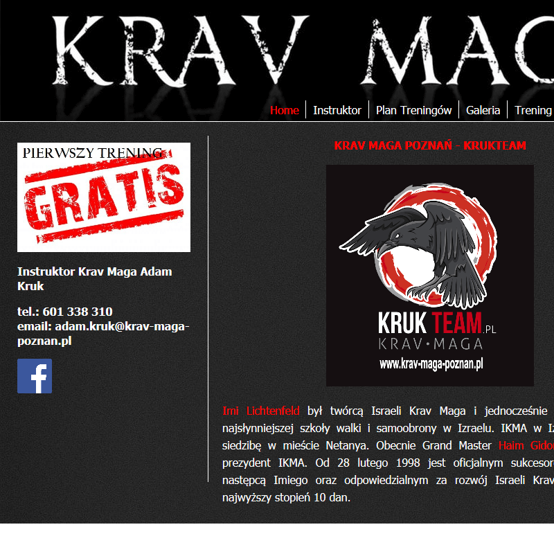 Gniezno - trening indywidualny krav maga