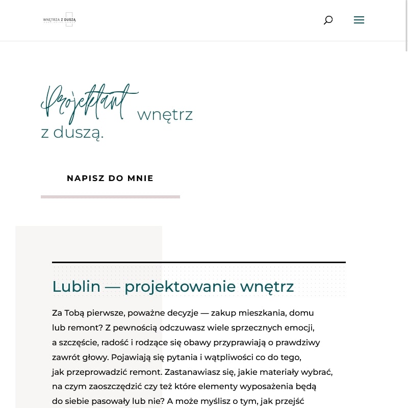 Wizualizacje wnętrz - Lublin